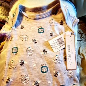 NEW WITH TAGS BLOOMIN BABY 0-3 MONTH "KING OF NAPS" ONESIE